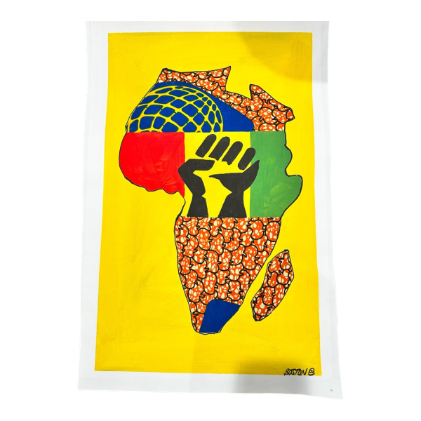 Black women empowerment canvas