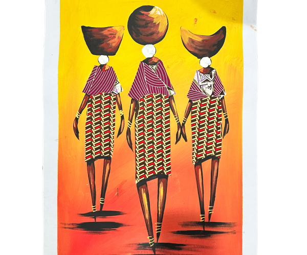 Sunset  (canvas)